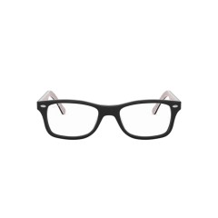 Ray-Ban RX 5228 - 5014 Top Black On Texture White