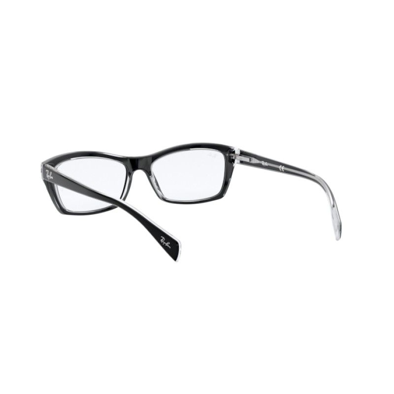 Ray-Ban RX 5255 - 2034 Top Black On Transparent