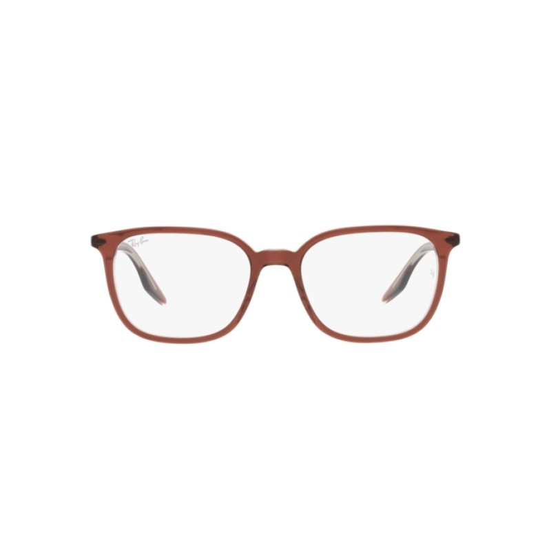 Ray-Ban RX 5406 - 8171 Brown On Transparent