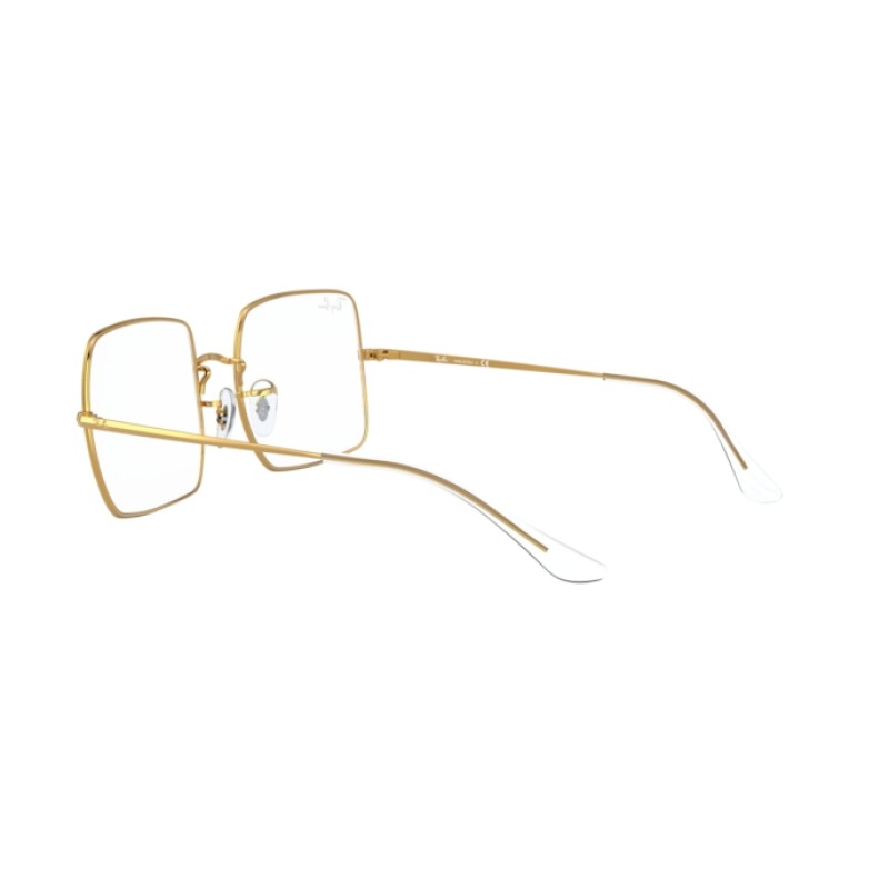 Ray-Ban RX 1971V Square 3104 White On Legend Gold