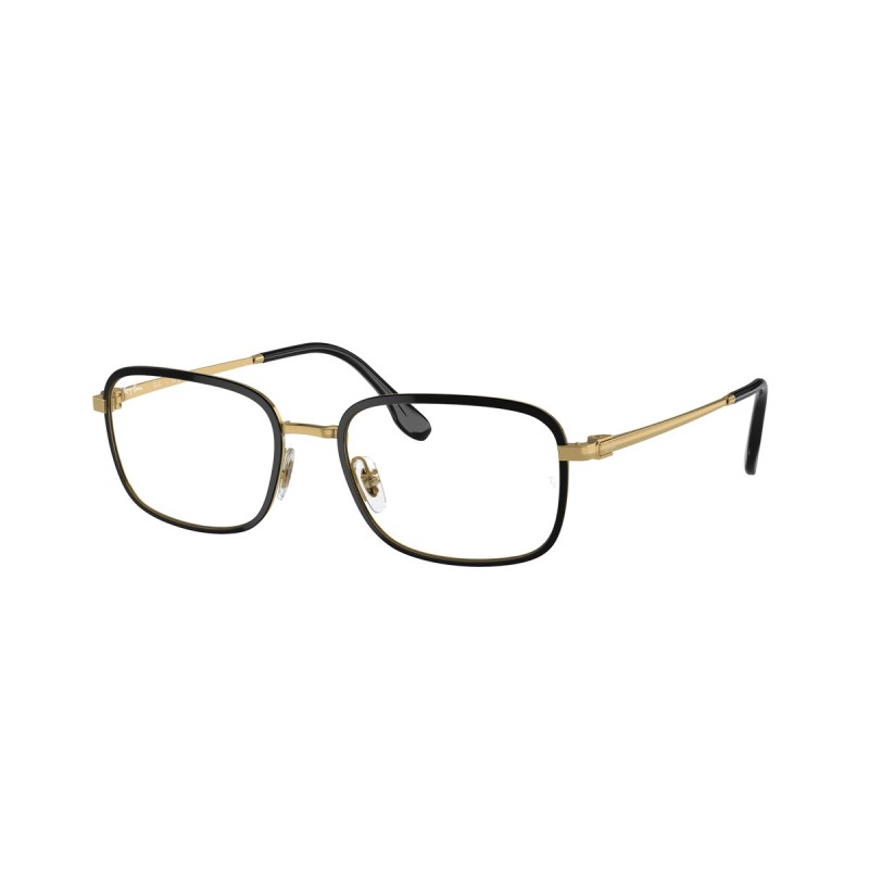 Ray-ban RX 6495 - 2991 Black On Gold