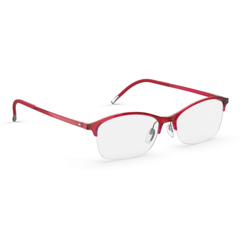 Silhouette 1585 Spx Illusion Nylor 3010 Cherry Red