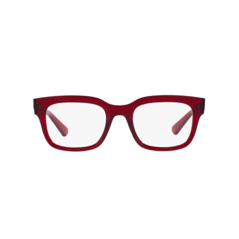 Ray-ban RX 7217 Chad 8265 Transparent Red