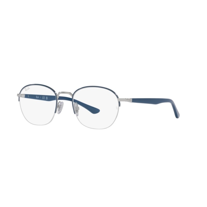Ray-Ban RX 6487 - 3145 Blue On Silver