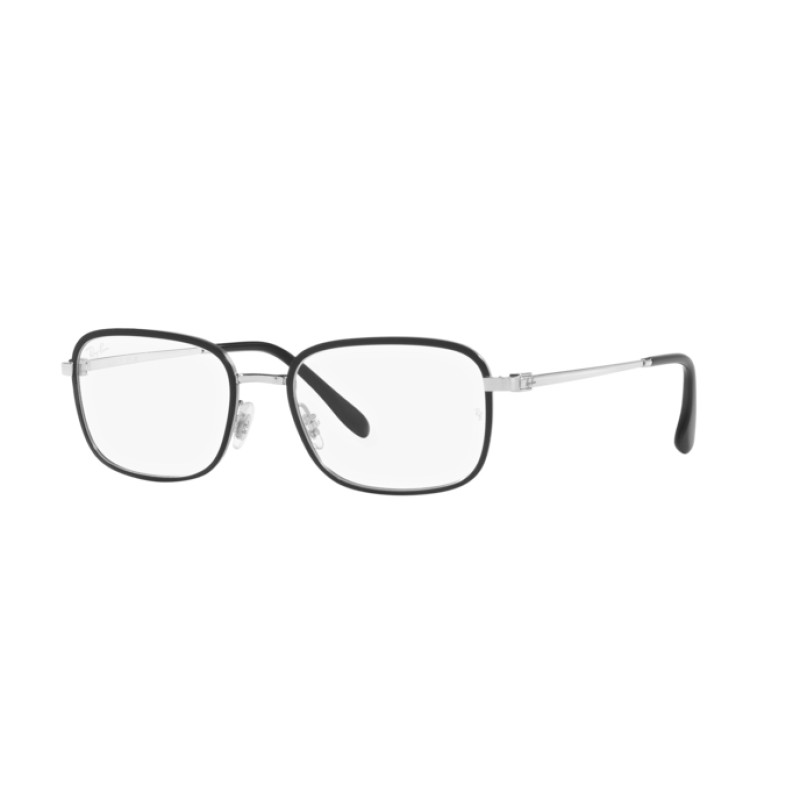 Ray-ban RX 6495 - 2861 Black On Silver