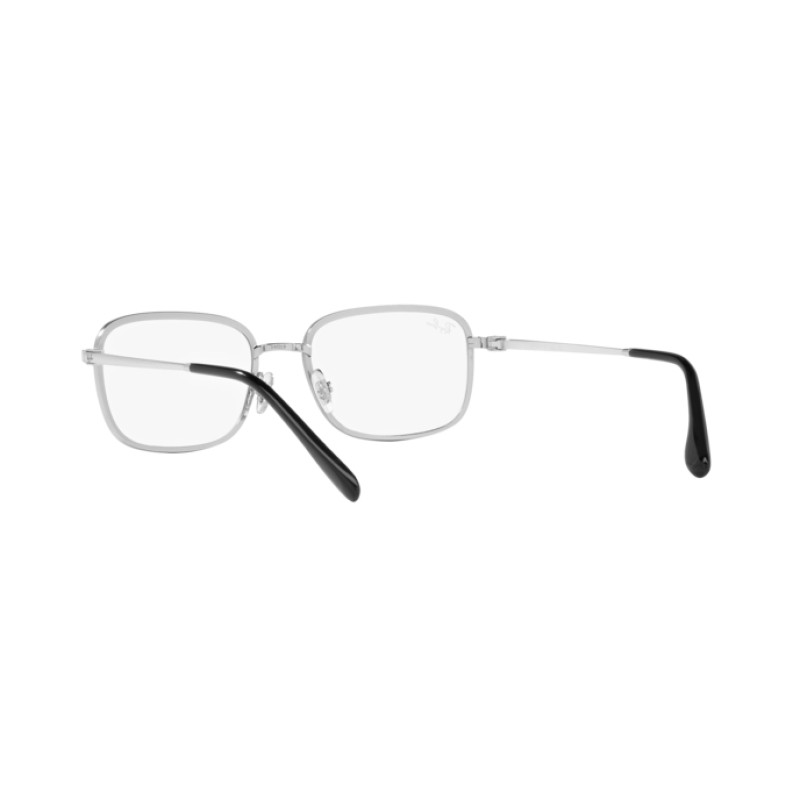 Ray-ban RX 6495 - 2861 Black On Silver