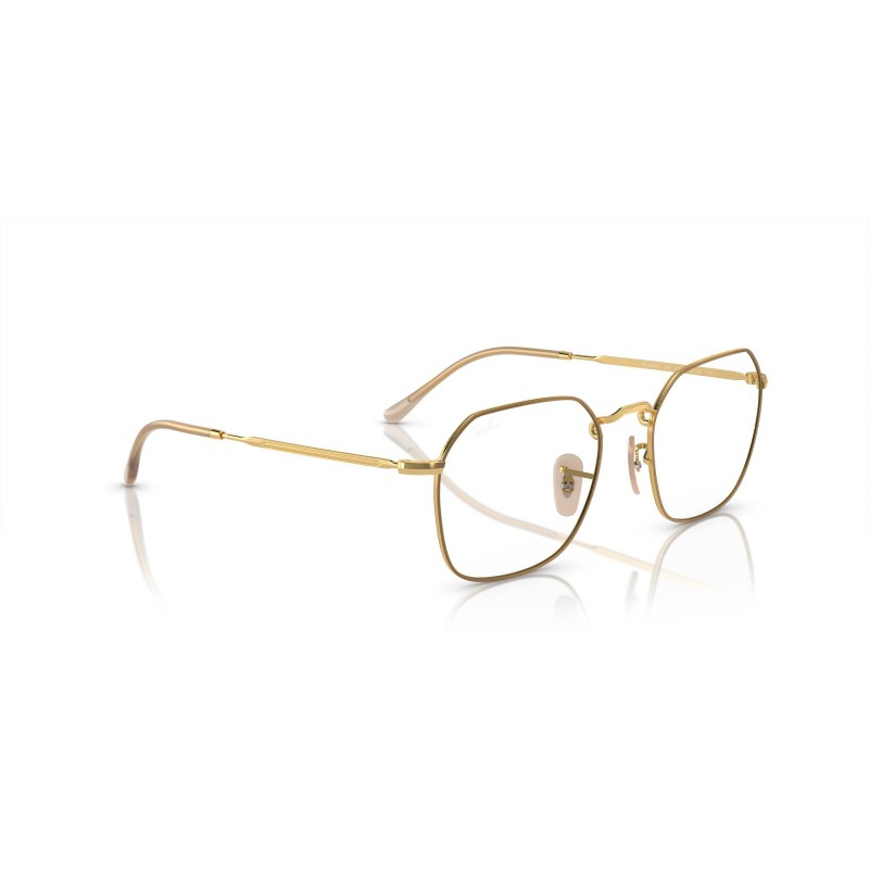 Ray-Ban RX 3694V Jim 3167 Beige On Gold