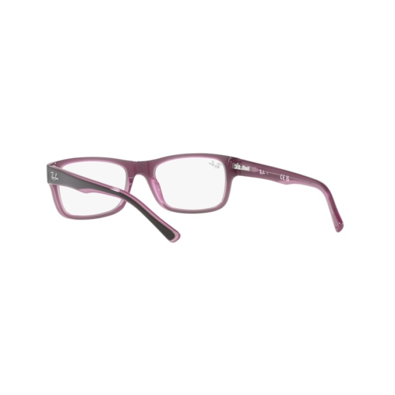 Ray-Ban RX 5268 - 2126 Brown On Pink