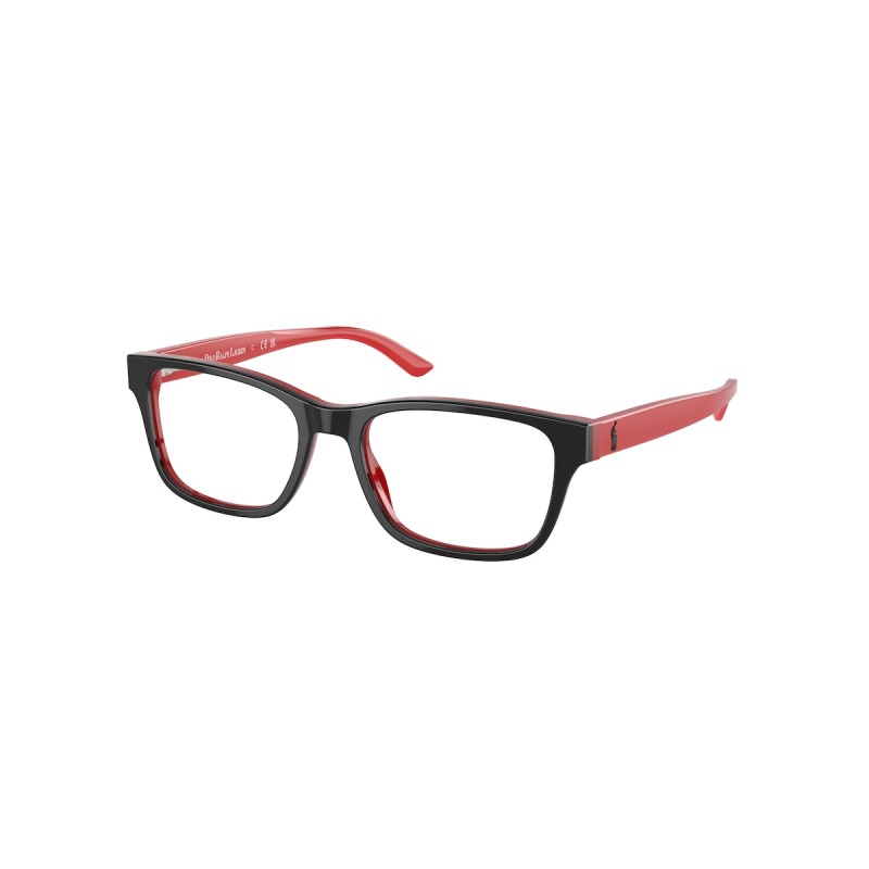 Polo PP 8534 - 1503 Shiny Black On Red