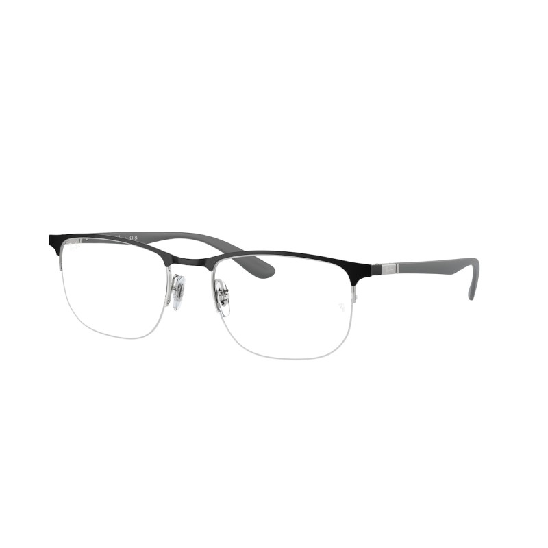 Ray-Ban RX 6513 - 3163 Black On Silver
