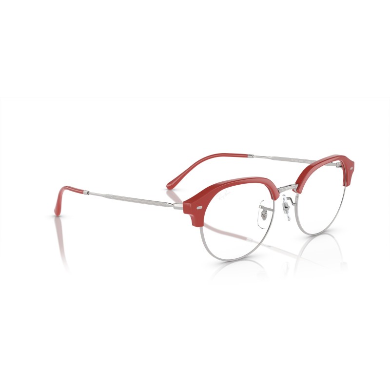Ray-Ban RX 7229 - 8323 Red On Silver
