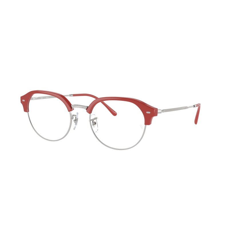 Ray-Ban RX 7229 - 8323 Red On Silver