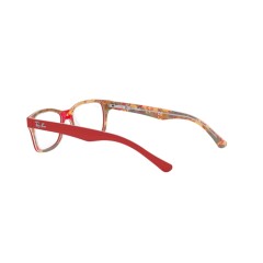 Ray-Ban Junior RY 1531 - 3804 Red On Texture Red Brown