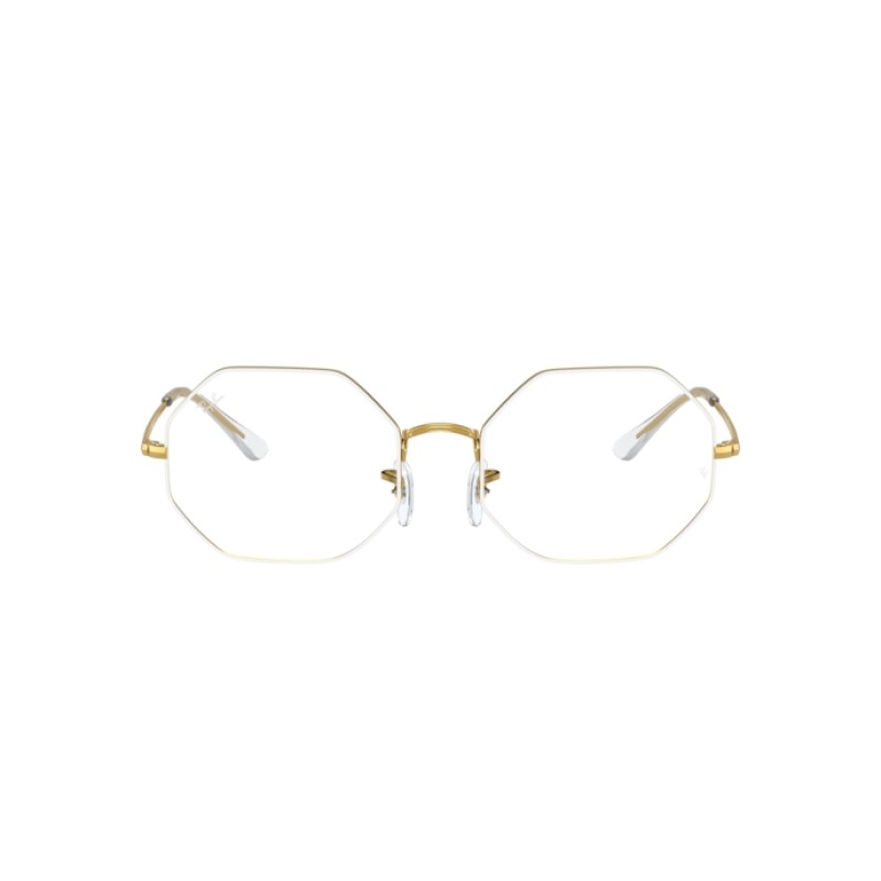 Ray-Ban RX 1972V - 3104 White On Legend Gold