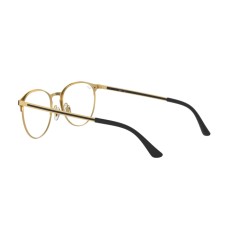 Ray-Ban RX 6375F - 2890 Gold Top In Black