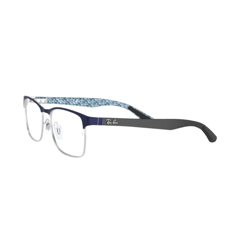 Ray-Ban RX 8416 - 3016 Silver On Top Matte Blue