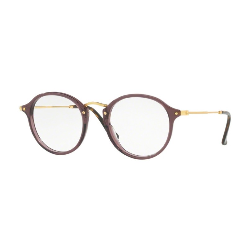 Ray-Ban RX 2447V Round 8032 Opal Brown