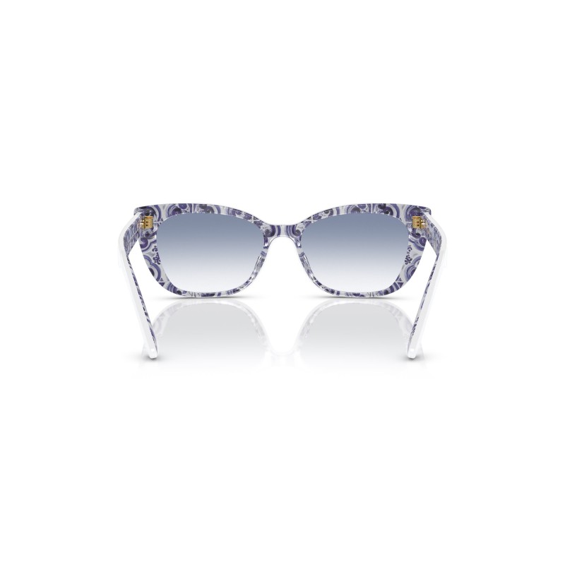 Dolce & Gabbana DX 4427 - 337119 White On Blue Maiolica
