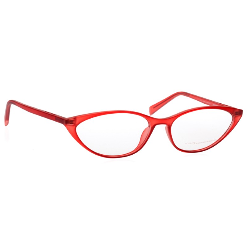 Italia Independent Eyeglasses I-PLASTIK - 5569.050.000 Red Multicolor