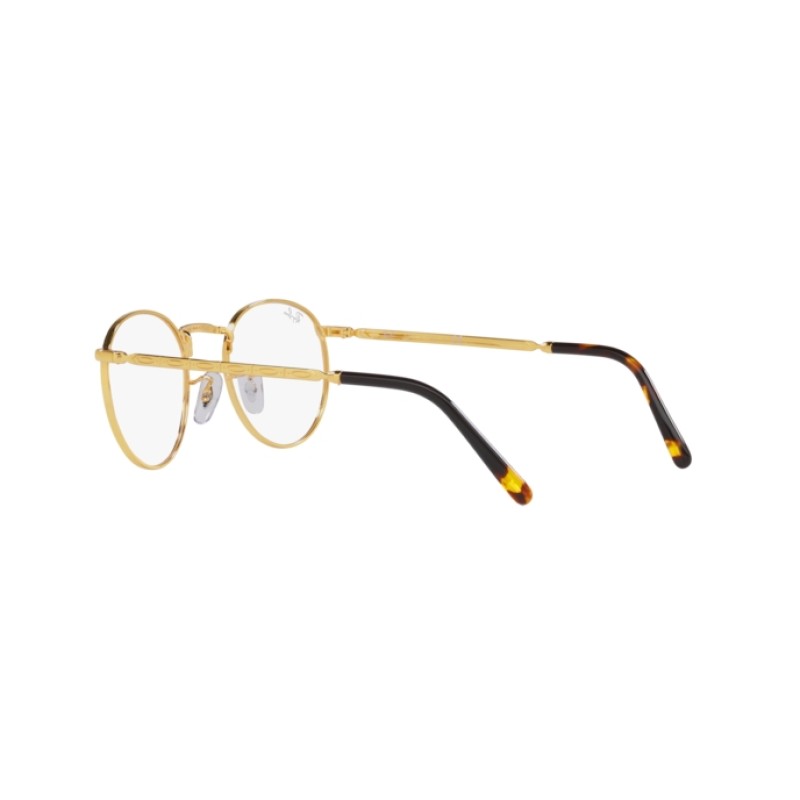 Ray-Ban RX 3637V New Round 3086 Legend Gold