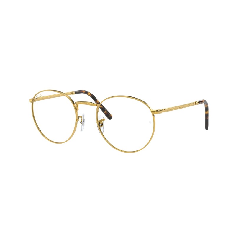 Ray-Ban RX 3637V New Round 3086 Legend Gold