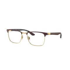 Ray-Ban RX 8421 - 3126 Brown On Arista