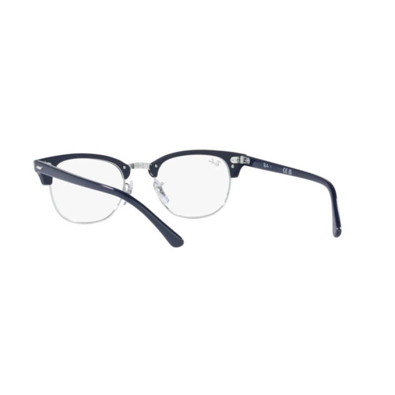 Ray-Ban RX 5154 Clubmaster 8231 Blue On Silver