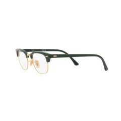 Ray-Ban RX 5154 Clubmaster 8233 Green On Gold