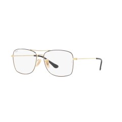 Ray-Ban RX 6498 - 2991 Black On Gold