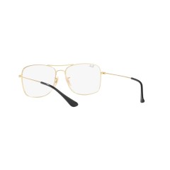 Ray-Ban RX 6498 - 2991 Black On Gold