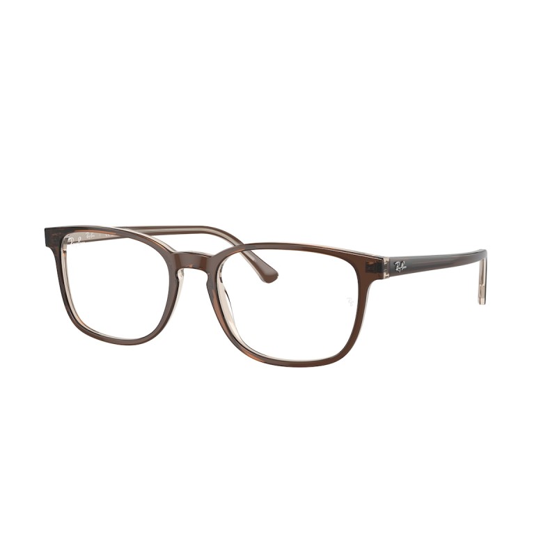 Ray-Ban RX 5418 - 8365 Brown On Transparent Light Brown