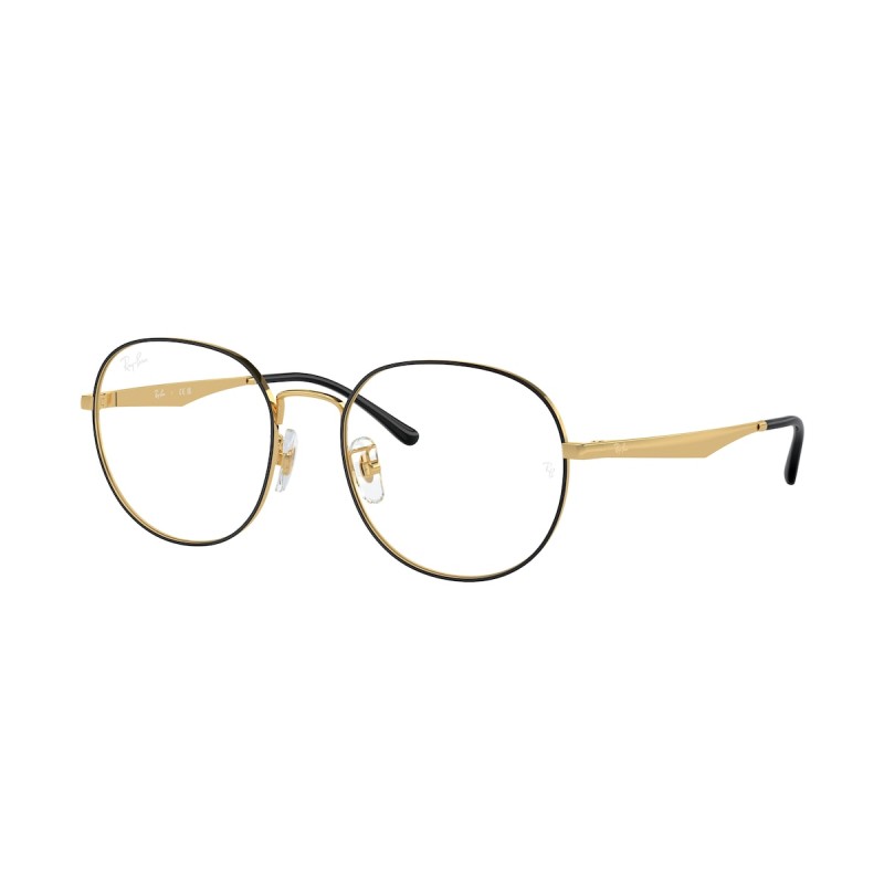 Ray-Ban RX 6517D - 2991 Black On Gold