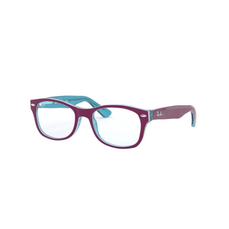 Ray-Ban Junior RY 1528 - 3763 Blue Trasp On Top Fuxia