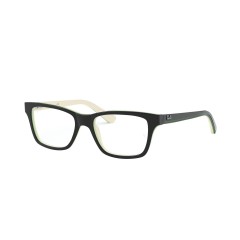 Ray-Ban Junior RY 1536 - 3820 Top Black On White / Green