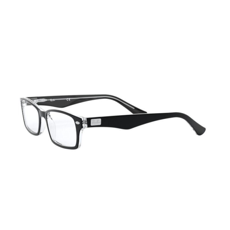 Ray-Ban RX 5206 - 2034 Top Black On Transparent