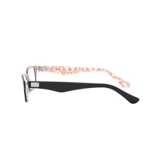 Ray-Ban RX 5206 - 5014 Top Black On Texture White