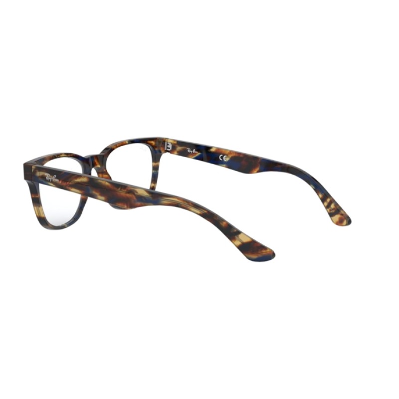 Ray-Ban RX 5359 - 5711 Spotted Blue- Brown-yellow