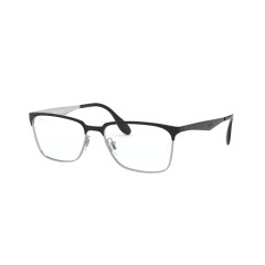 Ray-Ban RX 6344 - 2861 Top Black On Silver
