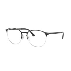 Ray-Ban RX 6375 - 2861 Silver On Top Black