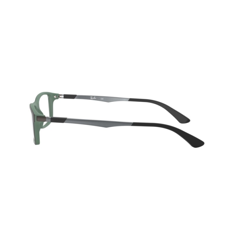 Ray-Ban RX 7017 - 5197 Top Black On Green