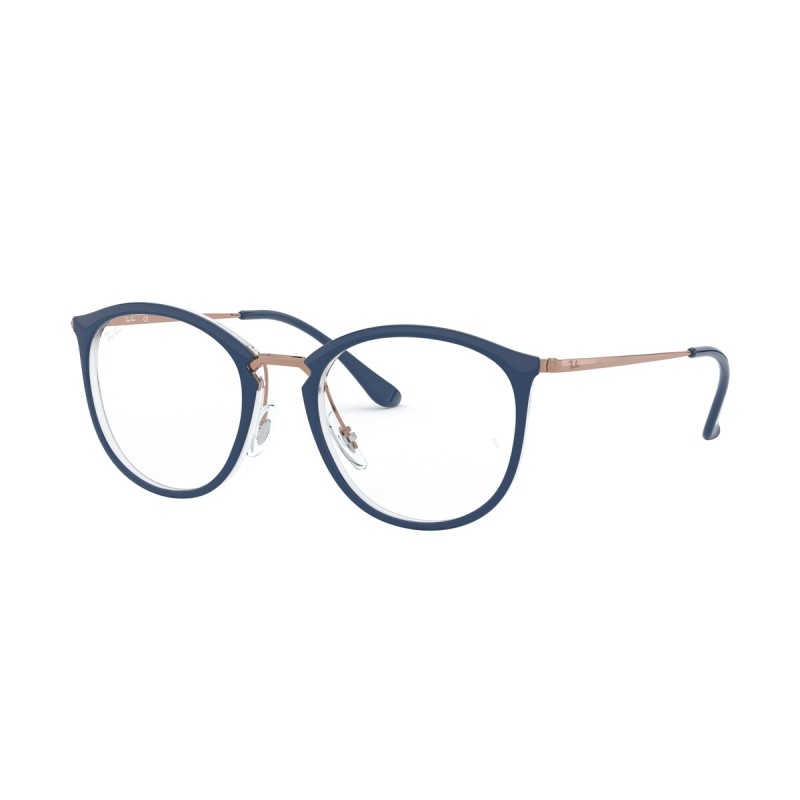 Ray-Ban RX 7140 - 5853 Transparent On Top Blue