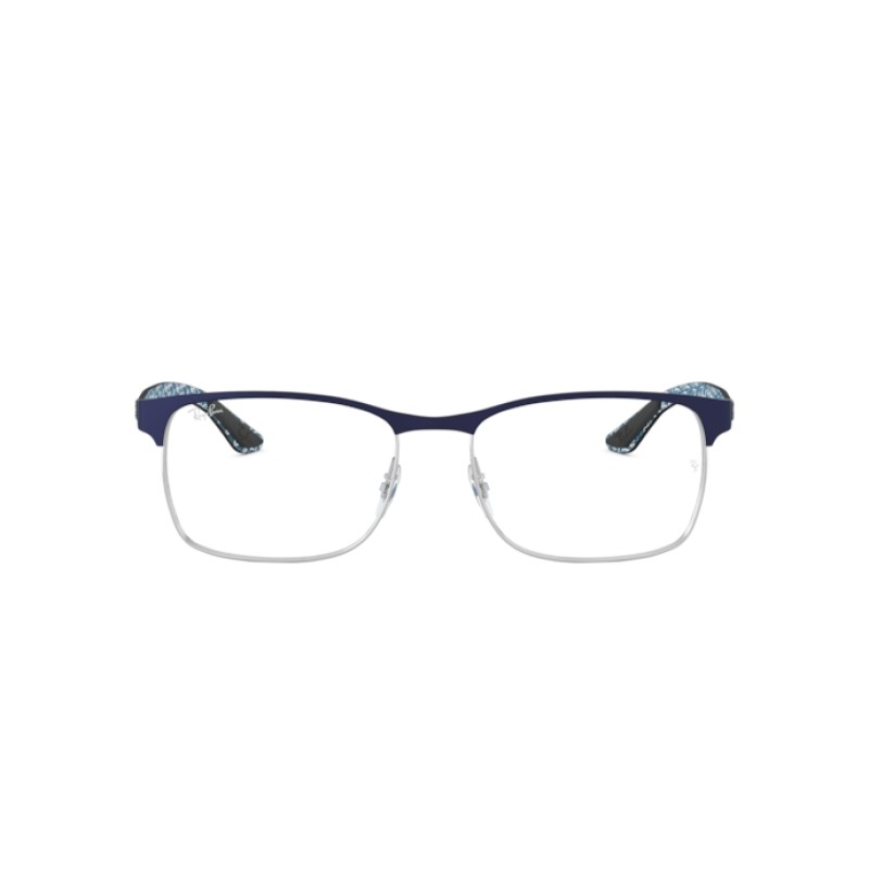 Ray-Ban RX 8416 - 3016 Silver On Top Matte Blue