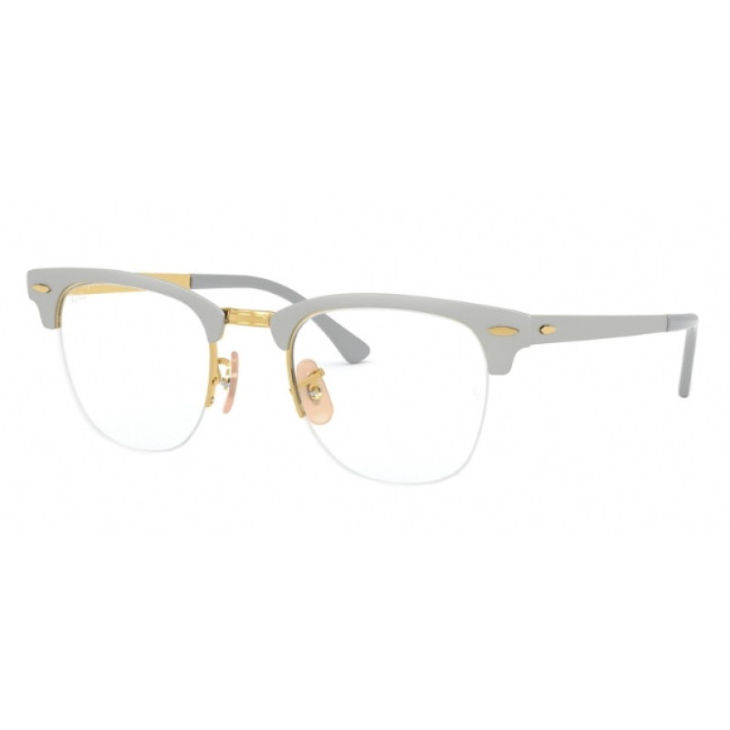 Ray-Ban RX 3716VM Clubmaster Metal 3054 Gold On Top Matte Grey