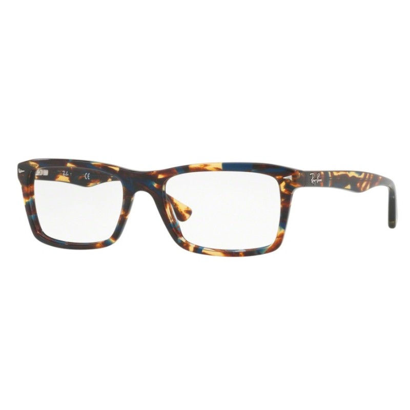 Ray-Ban RX 5287 - 5711 Spotted Blue-brown-yellow