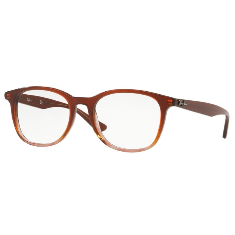 Ray-Ban RX 5356 - 5767 Brown On Stripped Brown
