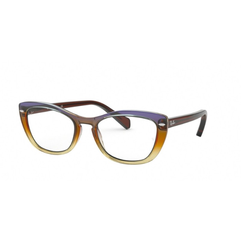 Ray-Ban RX 5366 - 5836 Trigradient Brown-violet-yello