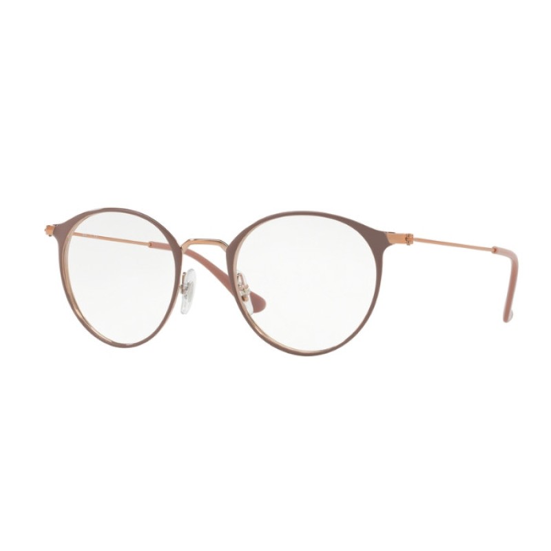 Ray-Ban RX 6378 - 2973 Copper On Top Light Brown