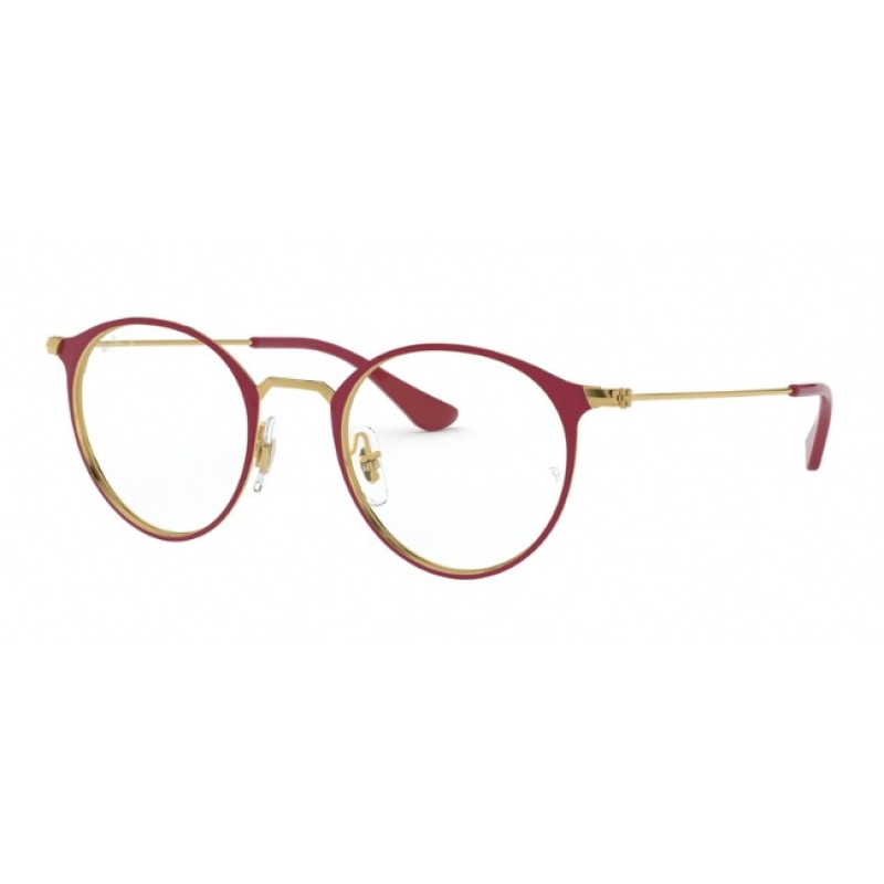 Ray-Ban RX 6378 - 3028 Gold On Top Amaranth