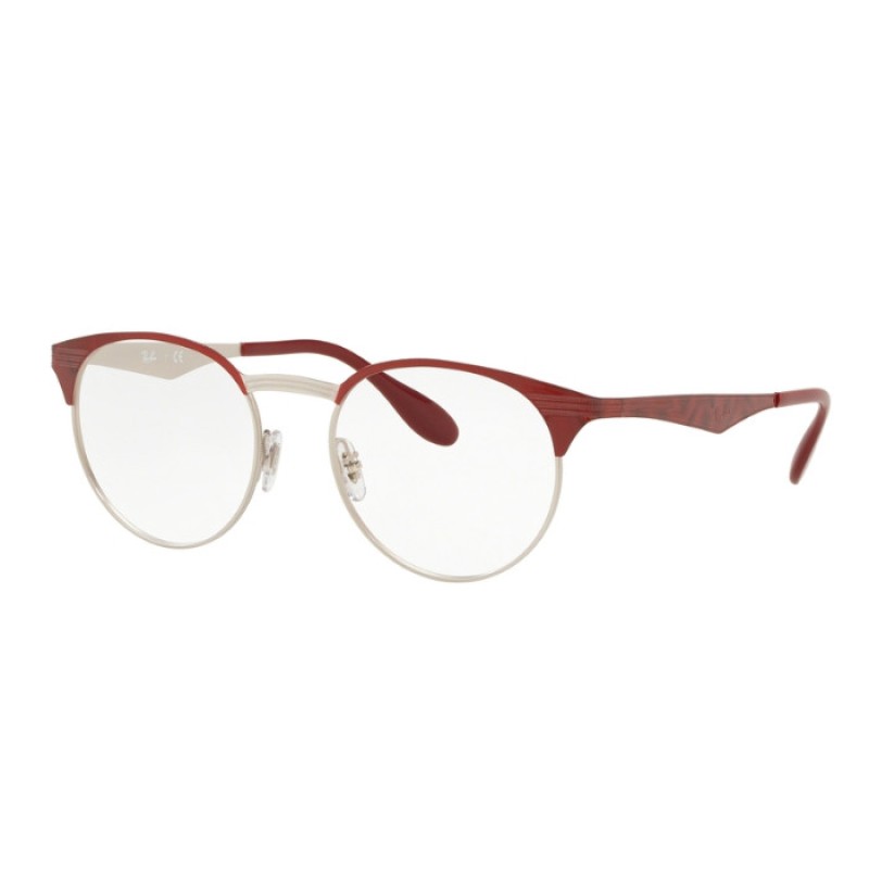 Ray-Ban RX 6406 - 3024 Silver On Top Red Move