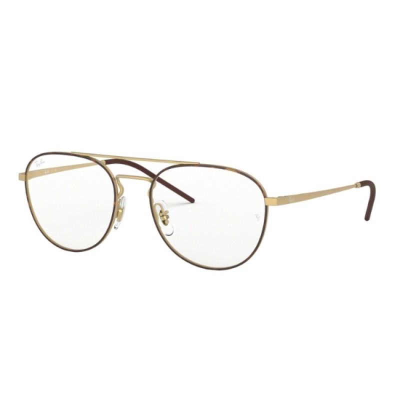 Ray-Ban RX 6414 - 3042 Top Havana On Rubber Gold